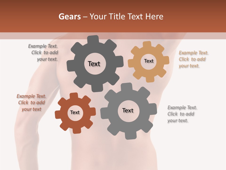 Male Back PowerPoint Template