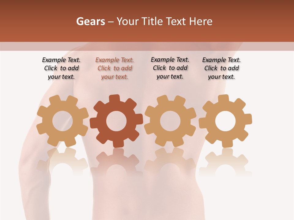 Male Back PowerPoint Template