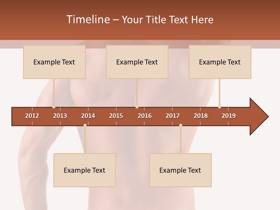 Male Back PowerPoint Template
