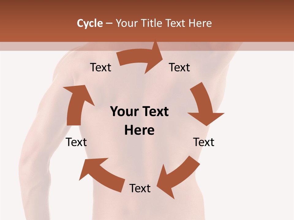 Male Back PowerPoint Template