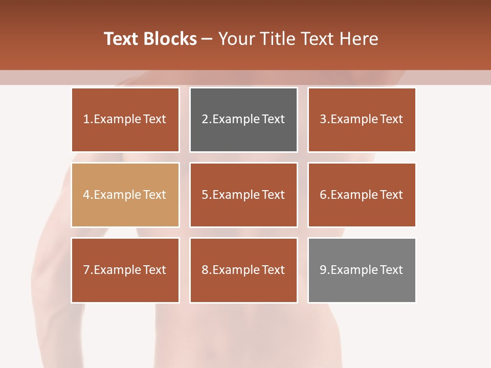 Male Back PowerPoint Template