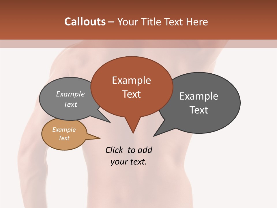 Male Back PowerPoint Template