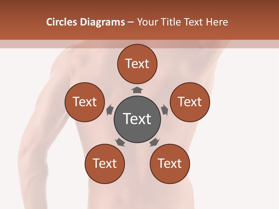 Male Back PowerPoint Template