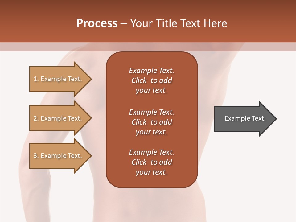 Male Back PowerPoint Template