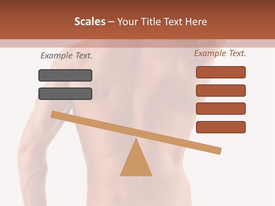 Male Back PowerPoint Template