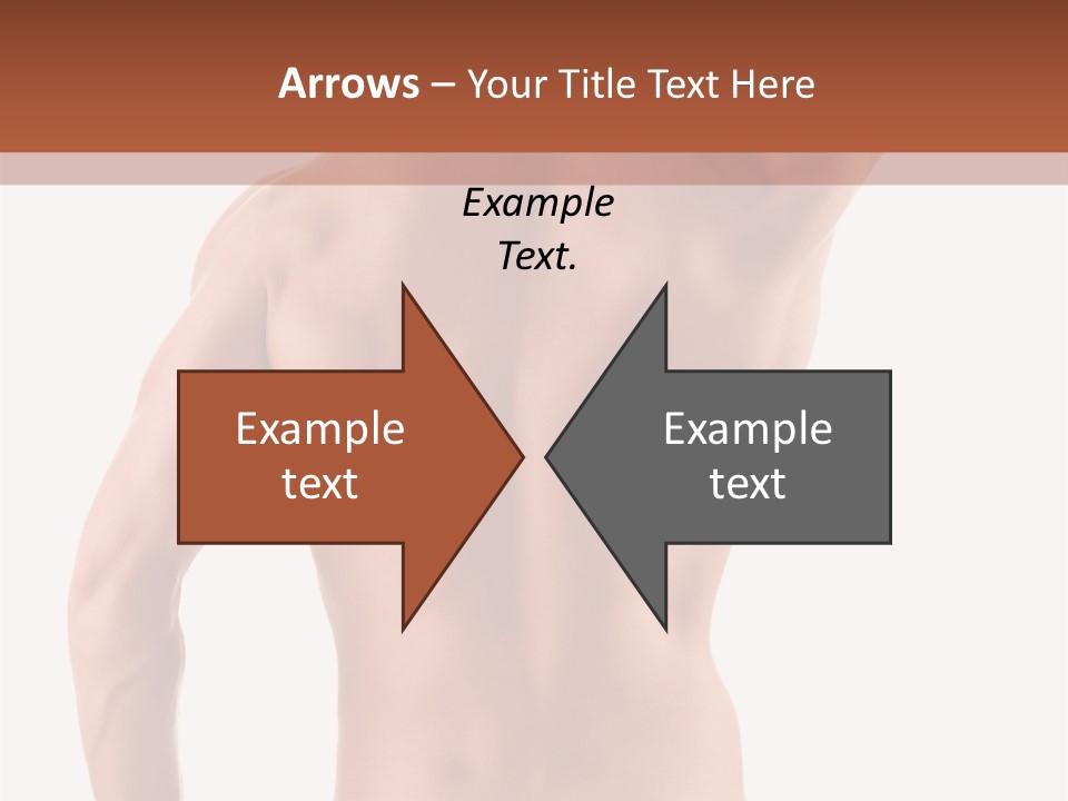 Male Back PowerPoint Template