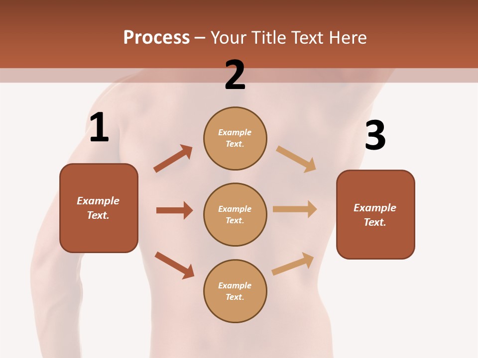 Male Back PowerPoint Template