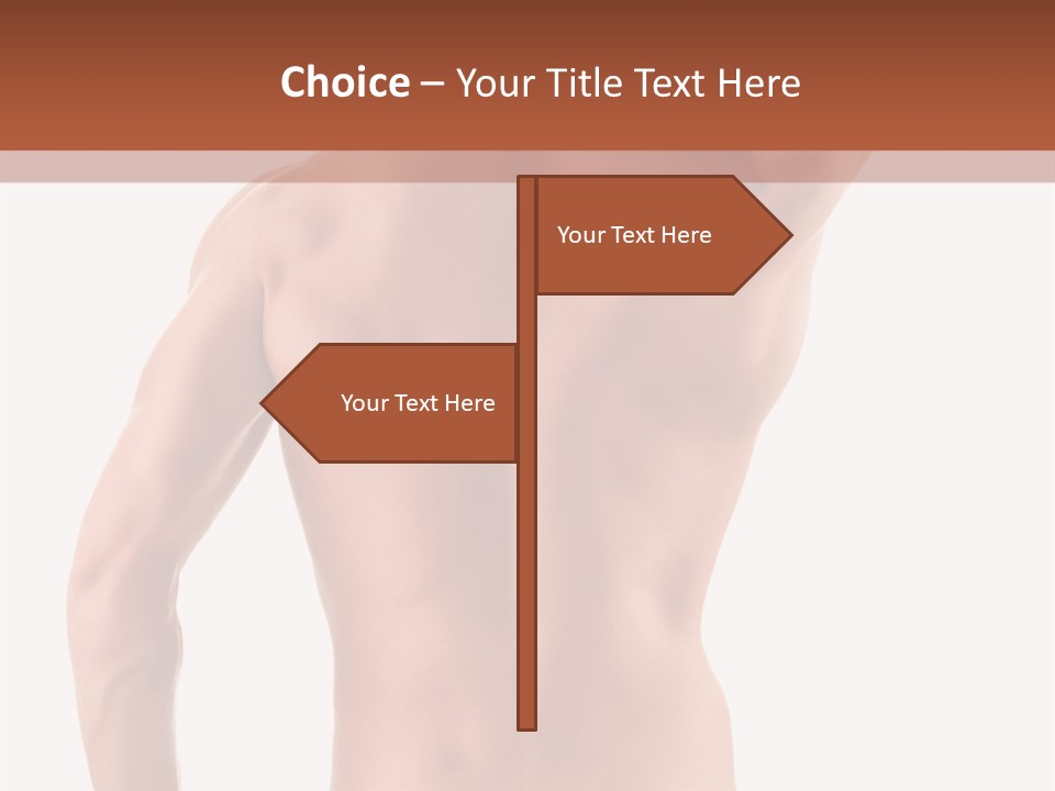 Male Back PowerPoint Template