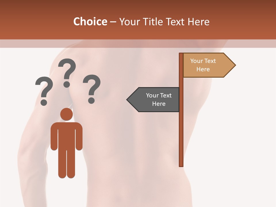 Male Back PowerPoint Template