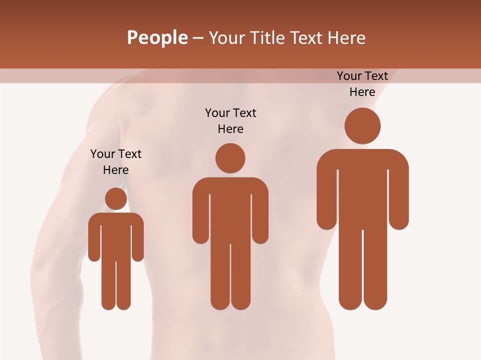 Male Back PowerPoint Template