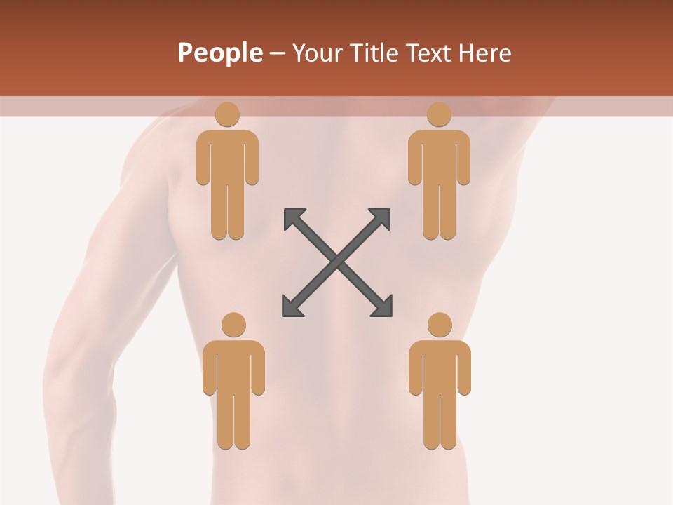 Male Back PowerPoint Template