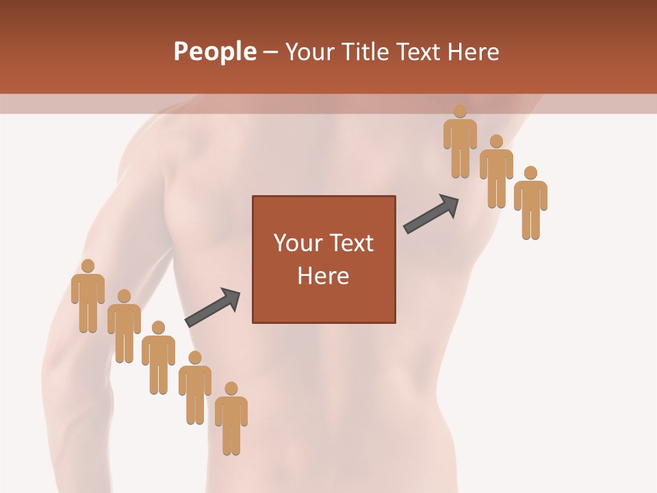 Male Back PowerPoint Template