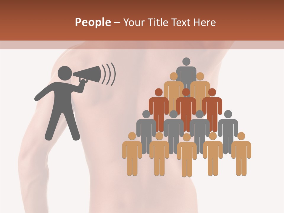 Male Back PowerPoint Template