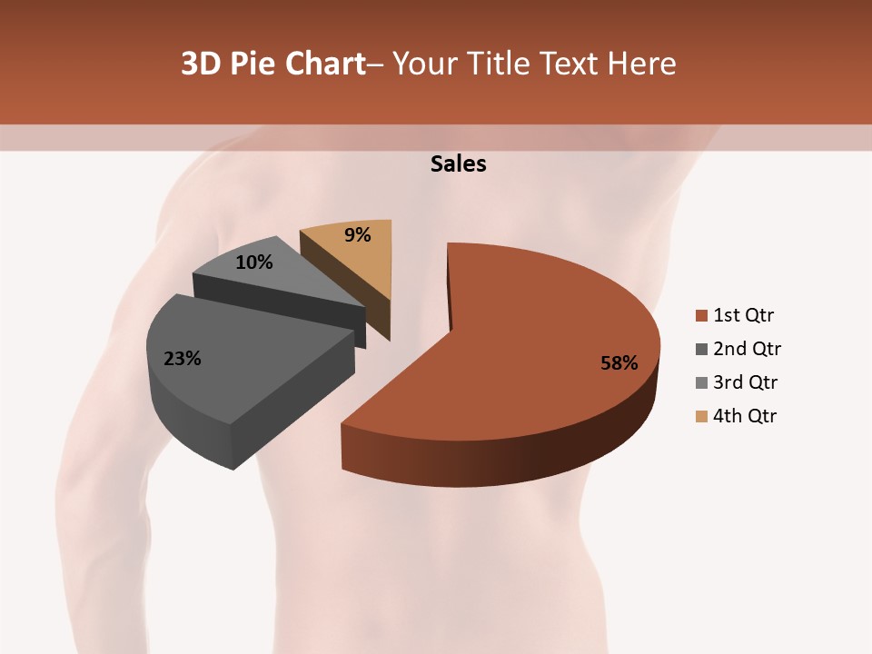 Male Back PowerPoint Template