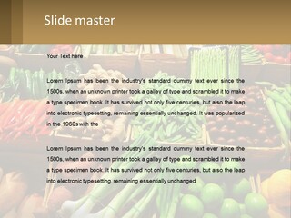Vegetables. Healthy Eating PowerPoint Template