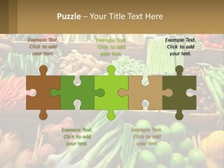 Vegetables. Healthy Eating PowerPoint Template