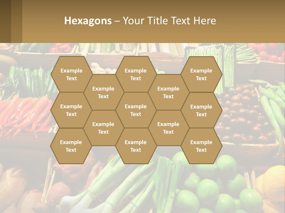 Vegetables. Healthy Eating PowerPoint Template