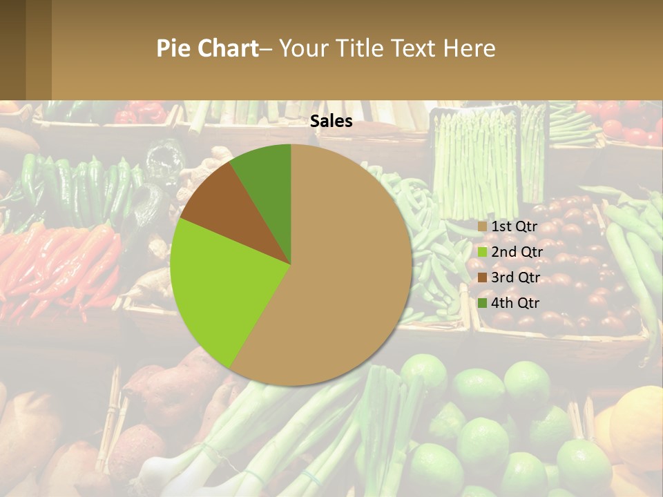Vegetables. Healthy Eating PowerPoint Template