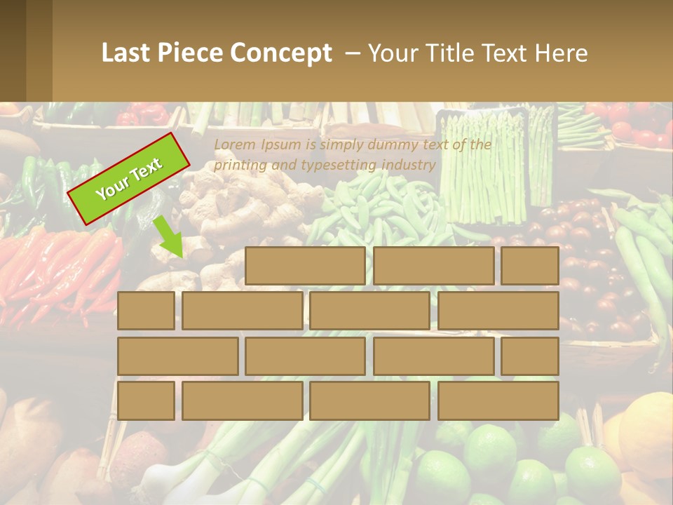Vegetables. Healthy Eating PowerPoint Template