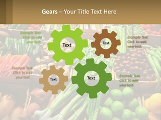 Vegetables. Healthy Eating PowerPoint Template