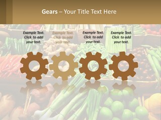 Vegetables. Healthy Eating PowerPoint Template