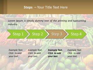 Vegetables. Healthy Eating PowerPoint Template