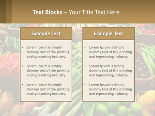 Vegetables. Healthy Eating PowerPoint Template
