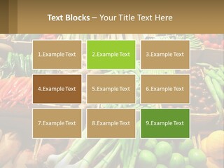 Vegetables. Healthy Eating PowerPoint Template