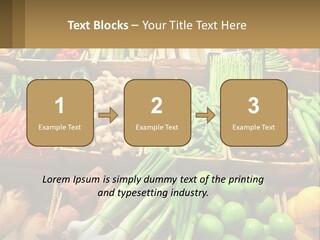 Vegetables. Healthy Eating PowerPoint Template