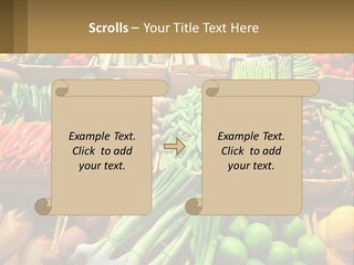 Vegetables. Healthy Eating PowerPoint Template