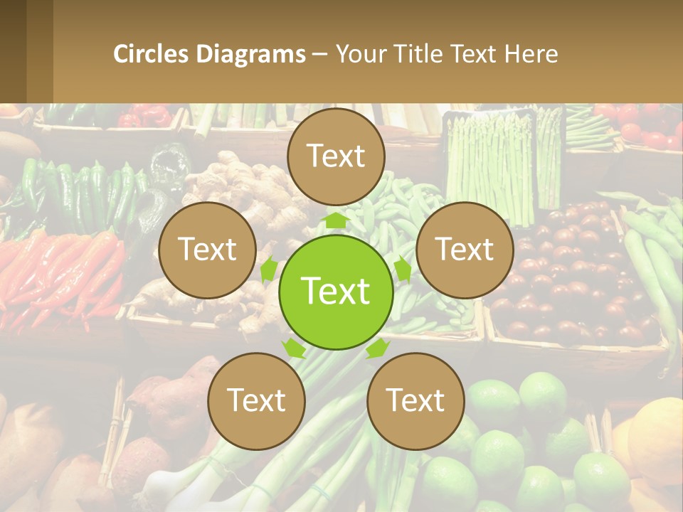 Vegetables. Healthy Eating PowerPoint Template