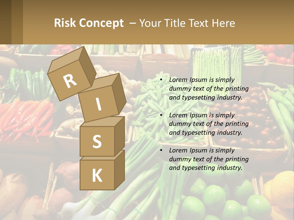 Vegetables. Healthy Eating PowerPoint Template