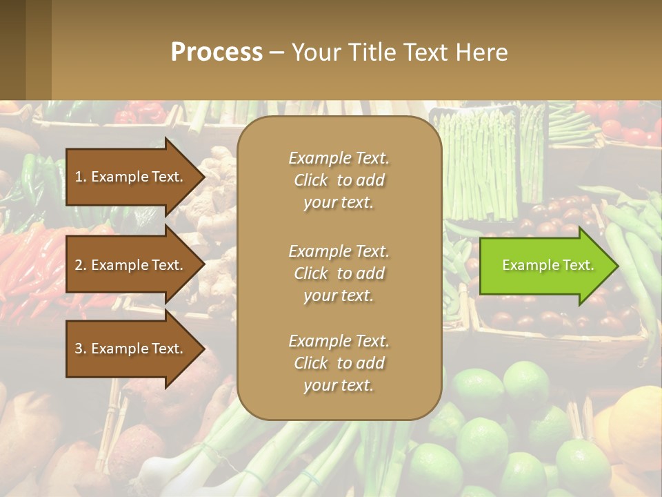 Vegetables. Healthy Eating PowerPoint Template