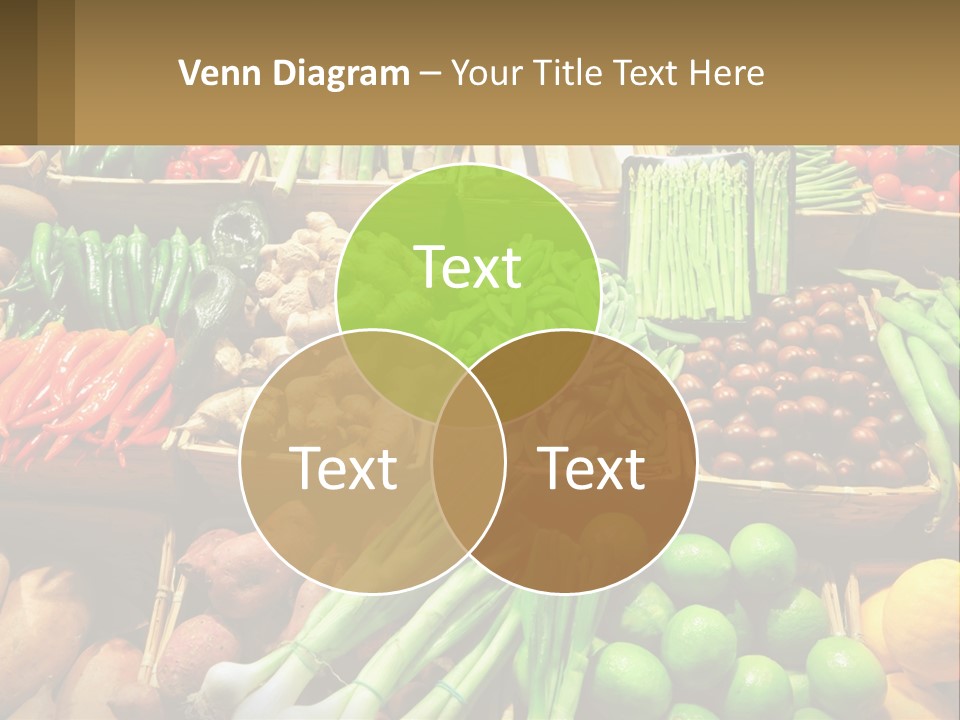 Vegetables. Healthy Eating PowerPoint Template