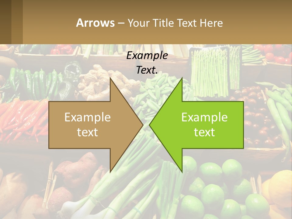 Vegetables. Healthy Eating PowerPoint Template