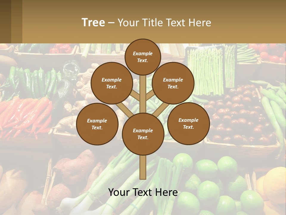 Vegetables. Healthy Eating PowerPoint Template