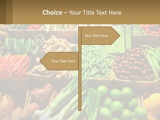 Vegetables. Healthy Eating PowerPoint Template