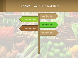 Vegetables. Healthy Eating PowerPoint Template