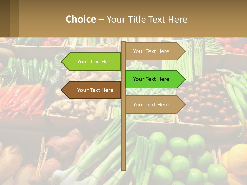 Vegetables. Healthy Eating PowerPoint Template