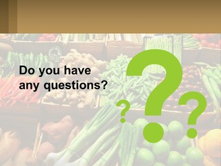 Vegetables. Healthy Eating PowerPoint Template