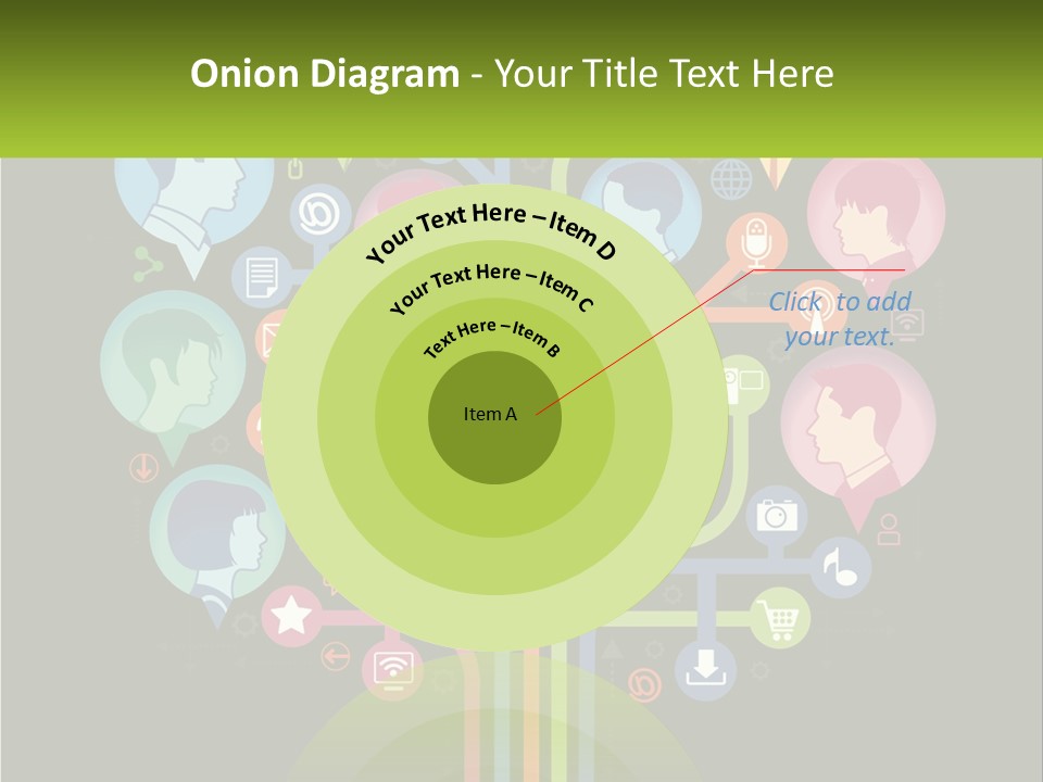 Social Contacts PowerPoint Template