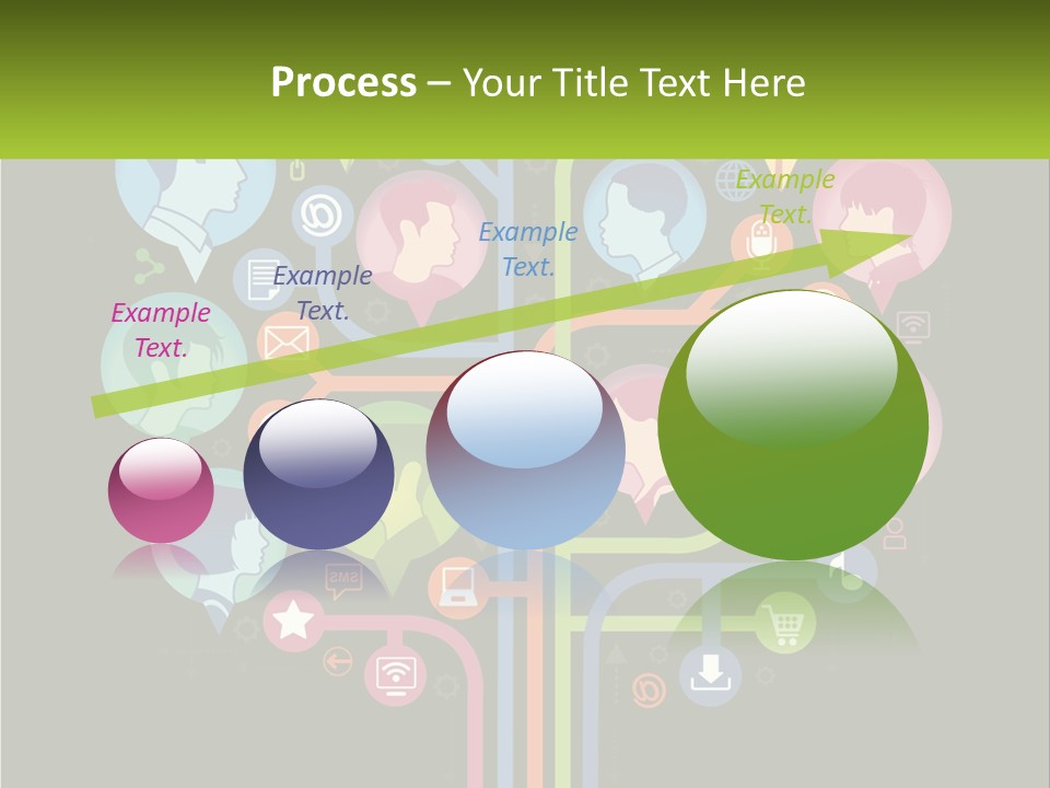 Social Contacts PowerPoint Template