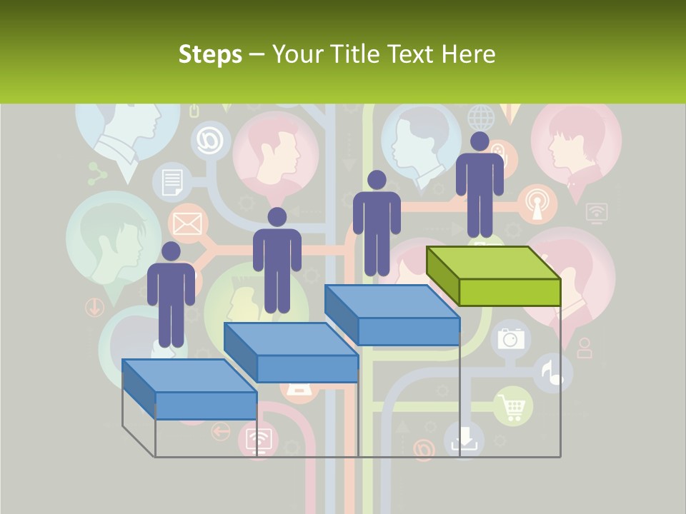 Social Contacts PowerPoint Template