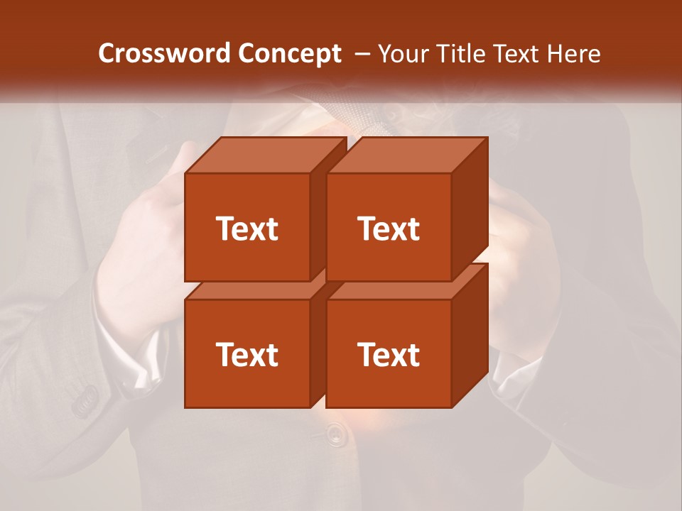 Mechanism In The Chest Of A Man PowerPoint Template