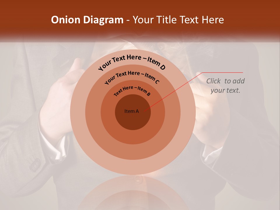 Mechanism In The Chest Of A Man PowerPoint Template