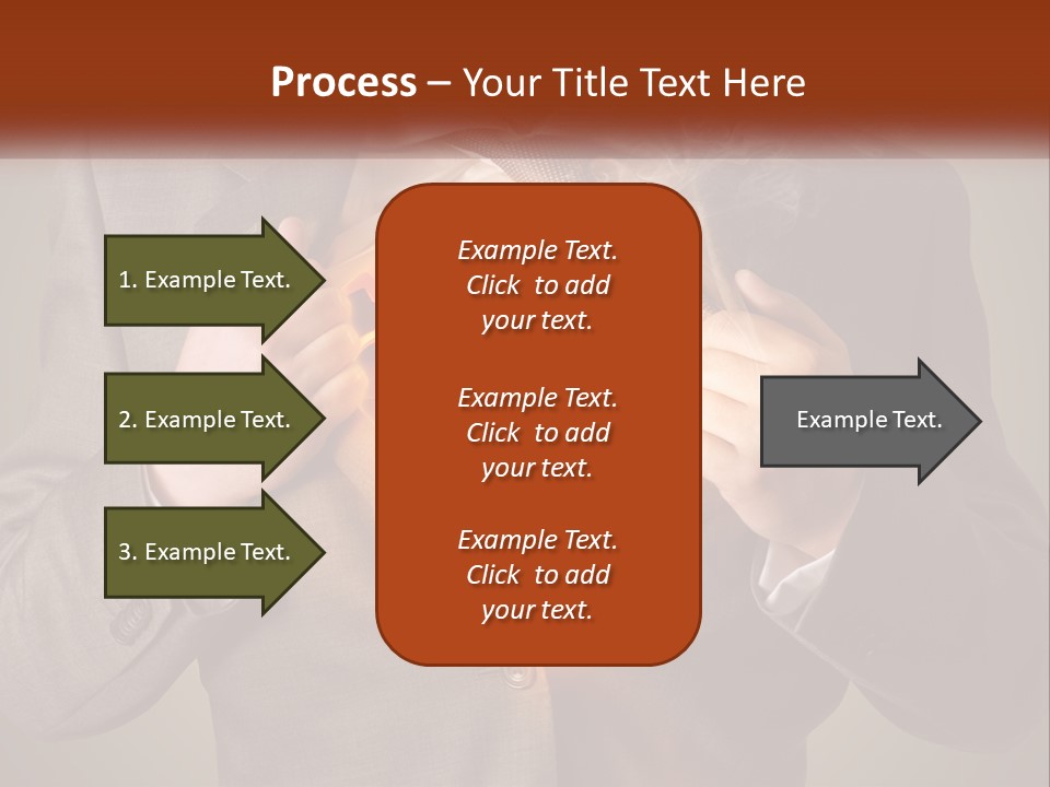 Mechanism In The Chest Of A Man PowerPoint Template