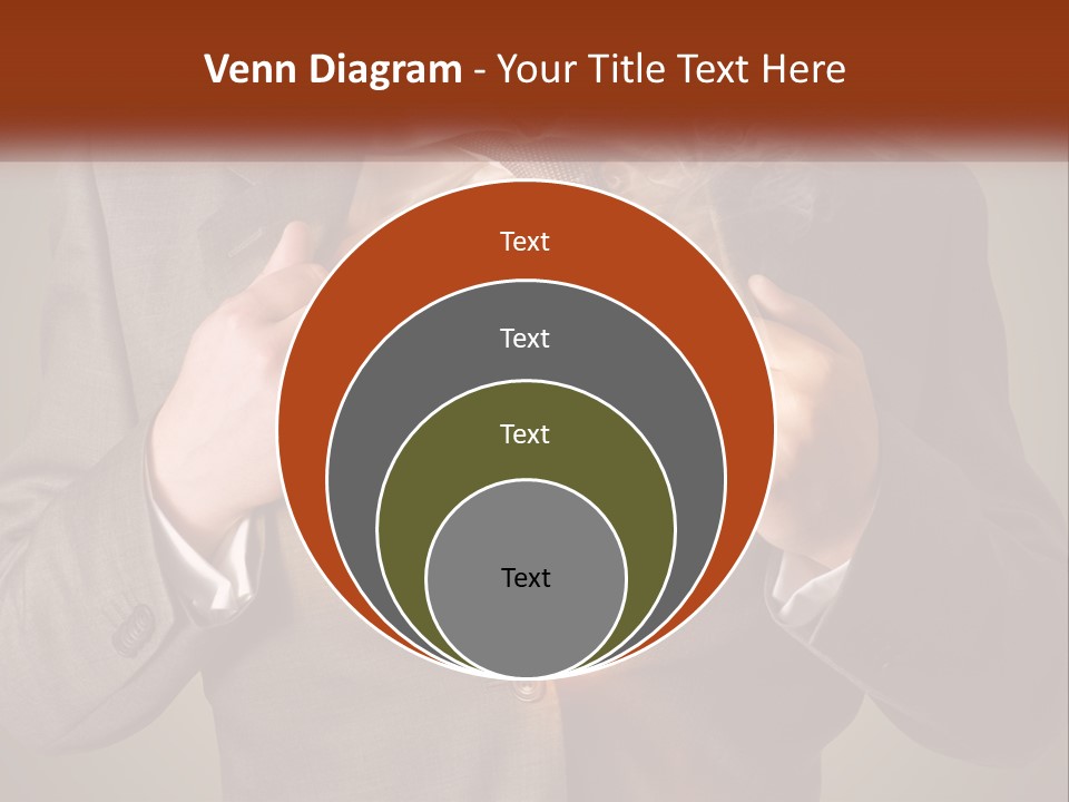 Mechanism In The Chest Of A Man PowerPoint Template