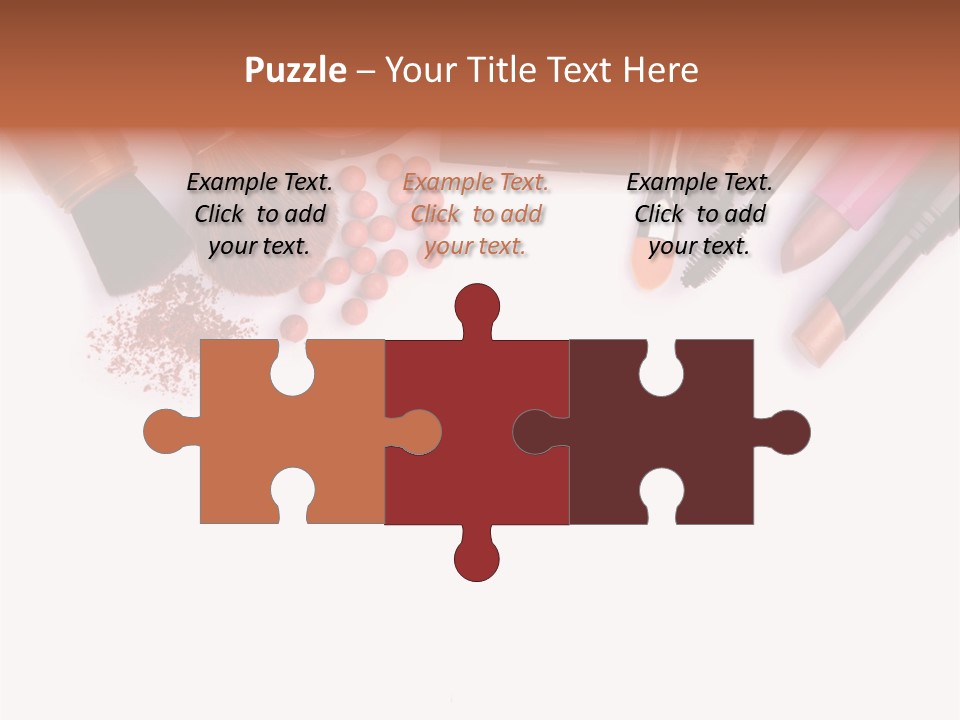 Makeup Table PowerPoint Template