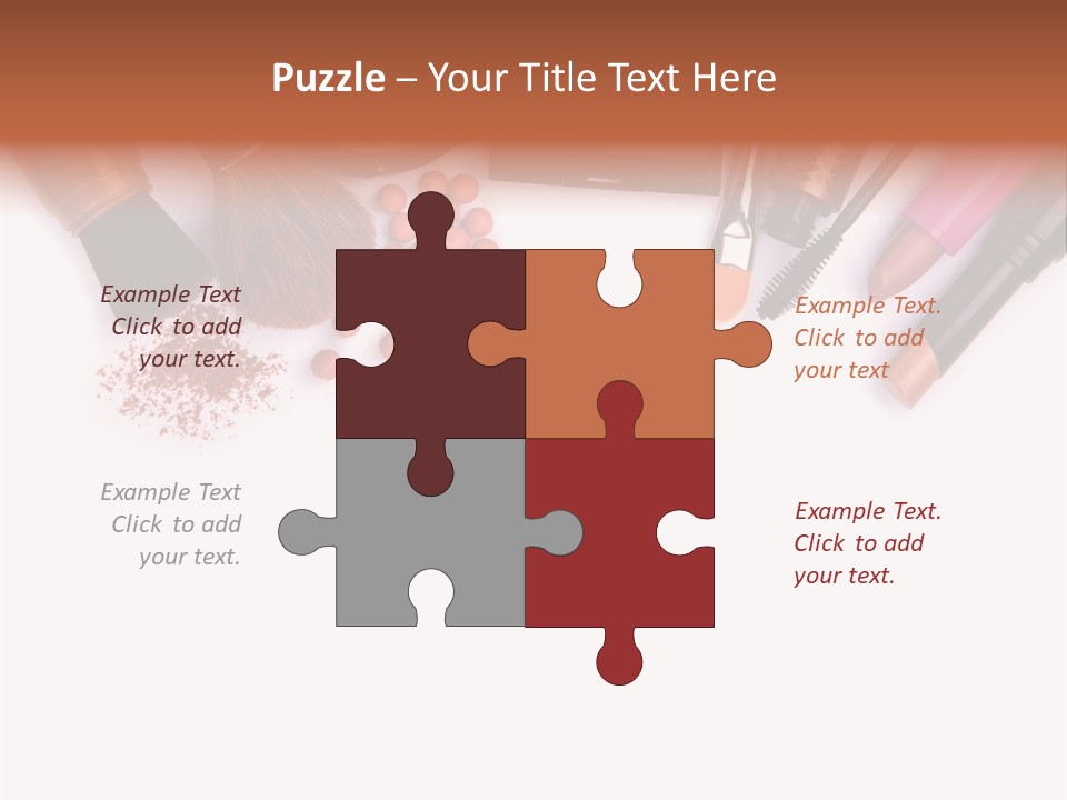 Makeup Table PowerPoint Template