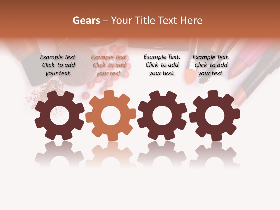 Makeup Table PowerPoint Template